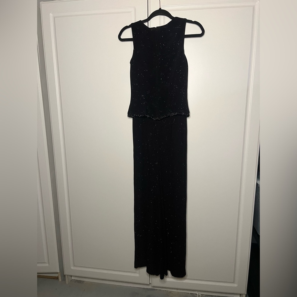 Vintage Scott McClintock Sparkle Beaded Fringe Dress - Picture 9 of 12